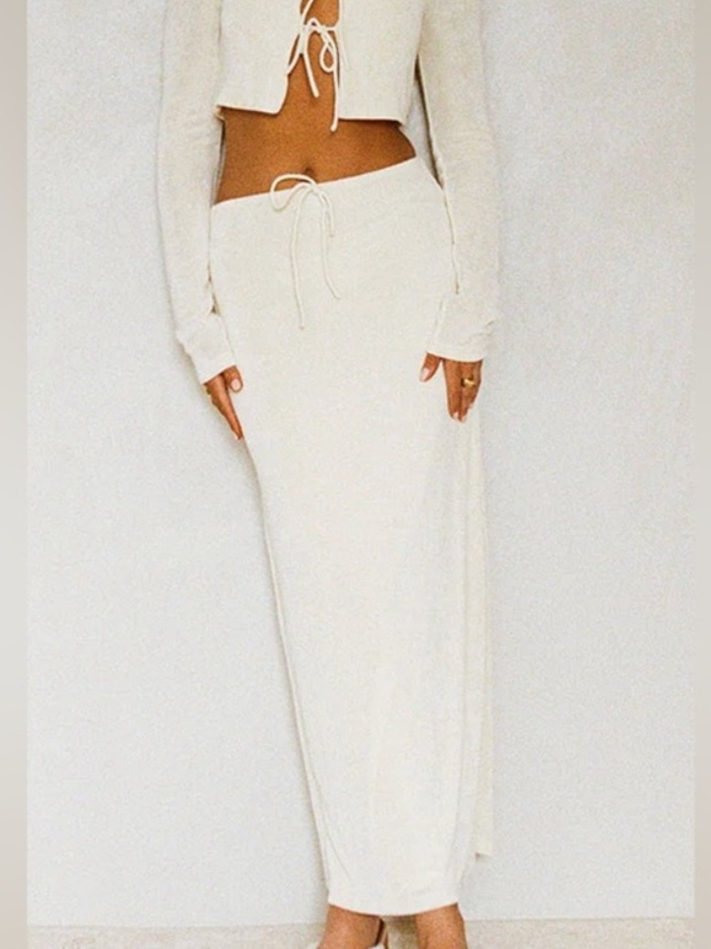 SABO Marcelle Midi Skirt in Butter  Yellow